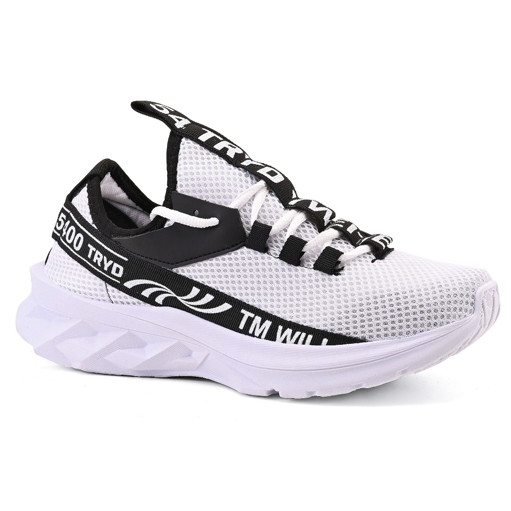 Tênis Esportivo Masculino Para Caminhar Correr Academia Caminhada Tryd 5400 Confortável Leve