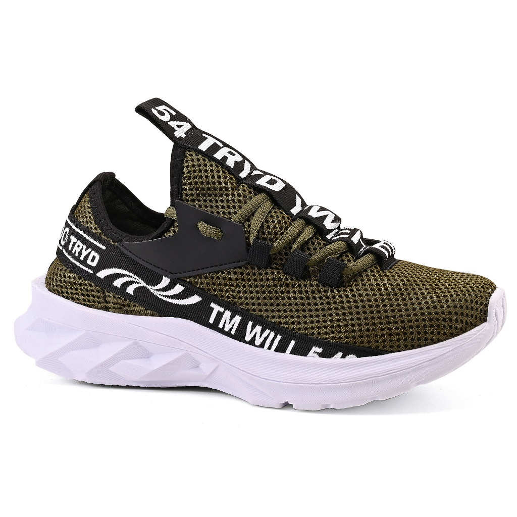 Tênis Esportivo Masculino Para Caminhar Correr Academia Caminhada Tryd 5400 Confortável Leve