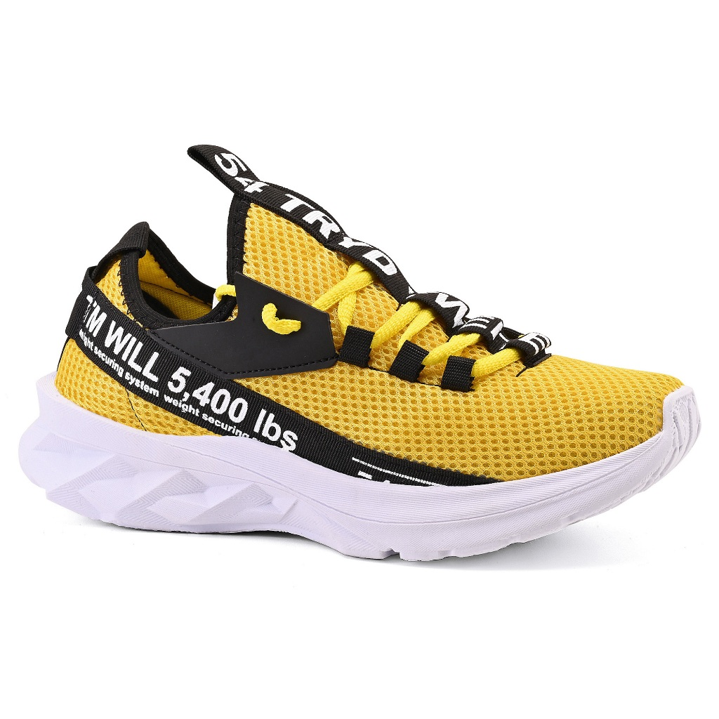 Tênis Esportivo Masculino Para Caminhar Correr Academia Caminhada Tryd 5400 Confortável Leve