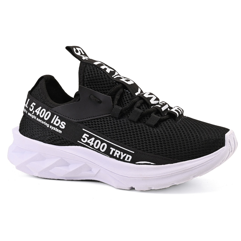 Tênis Esportivo Masculino Para Caminhar Correr Academia Caminhada Tryd 5400 Confortável Leve