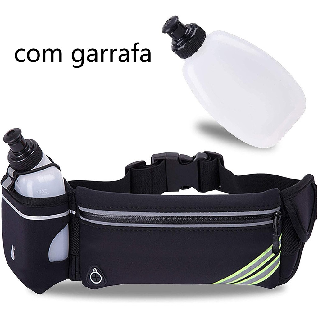 Bolsa de corrida à prova d'água com para garrafa de água