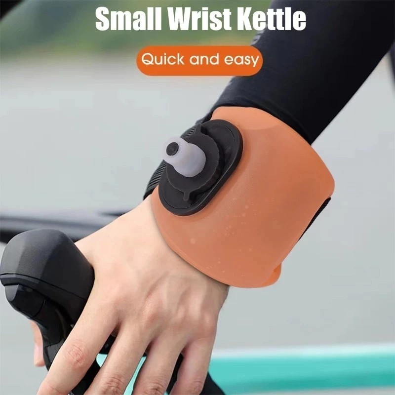 Pulseira Elástica Portátil De Pulso De Ciclismo Com De 200ML Garrafa De Água Esportiva/Acessórios De Abastecimento De Co