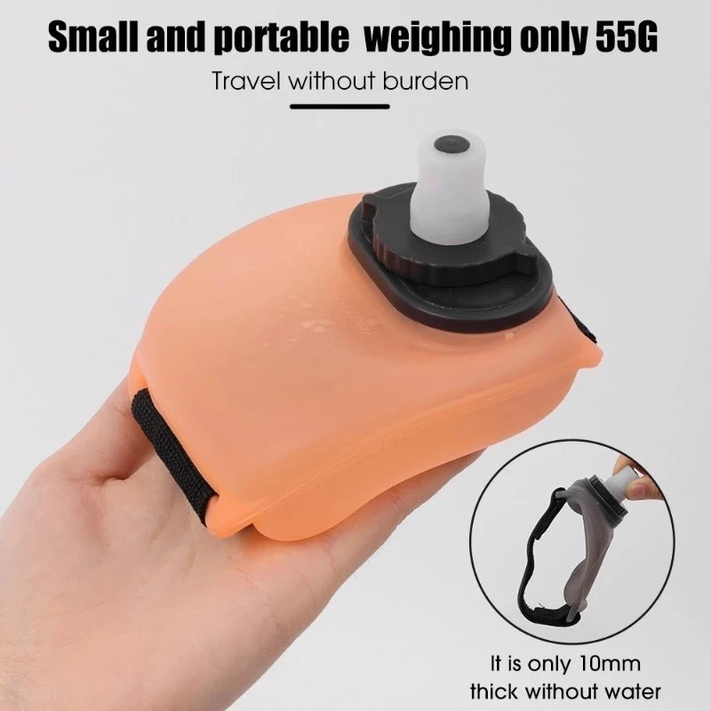 Pulseira Elástica Portátil De Pulso De Ciclismo Com De 200ML Garrafa De Água Esportiva/Acessórios De Abastecimento De Co